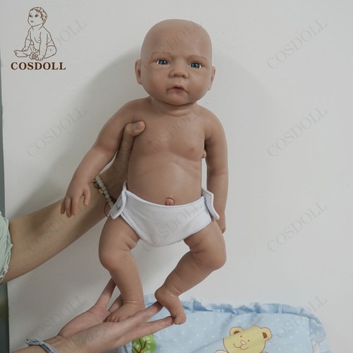 Bambole reborn pelle marrone - bambole,