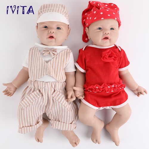Bambola ivita silicone - 17",