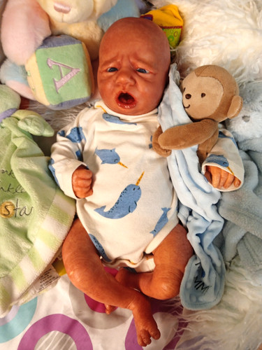 Bambola reborn blake awake - reborn,
