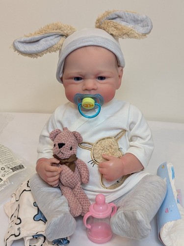Bambola reborn baby boy - boy, 20"